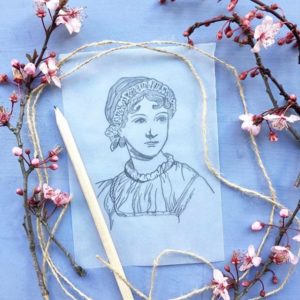 Jane Austen disegno