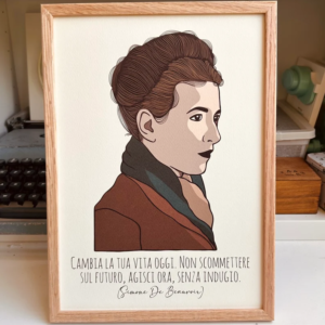 Poster Simone de Beauvoir